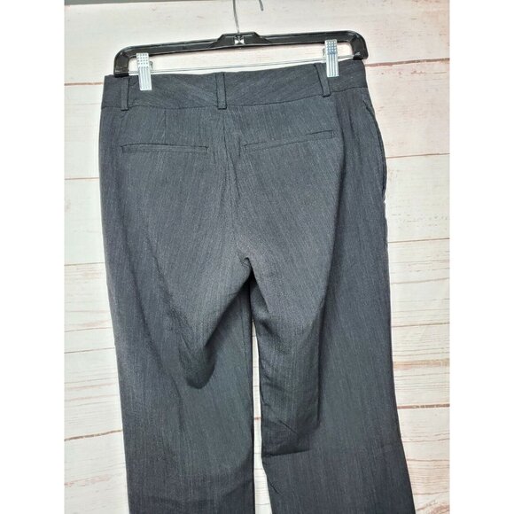 Doc & Amelia by Cintas Wool Blend Gray Women’s 2 Regular Dress Pants with Button - Picture 8 of 12